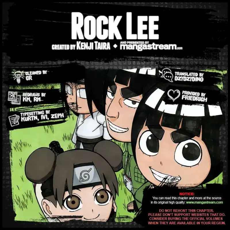 Rock Lee's Springtime of Youth Chapter 39