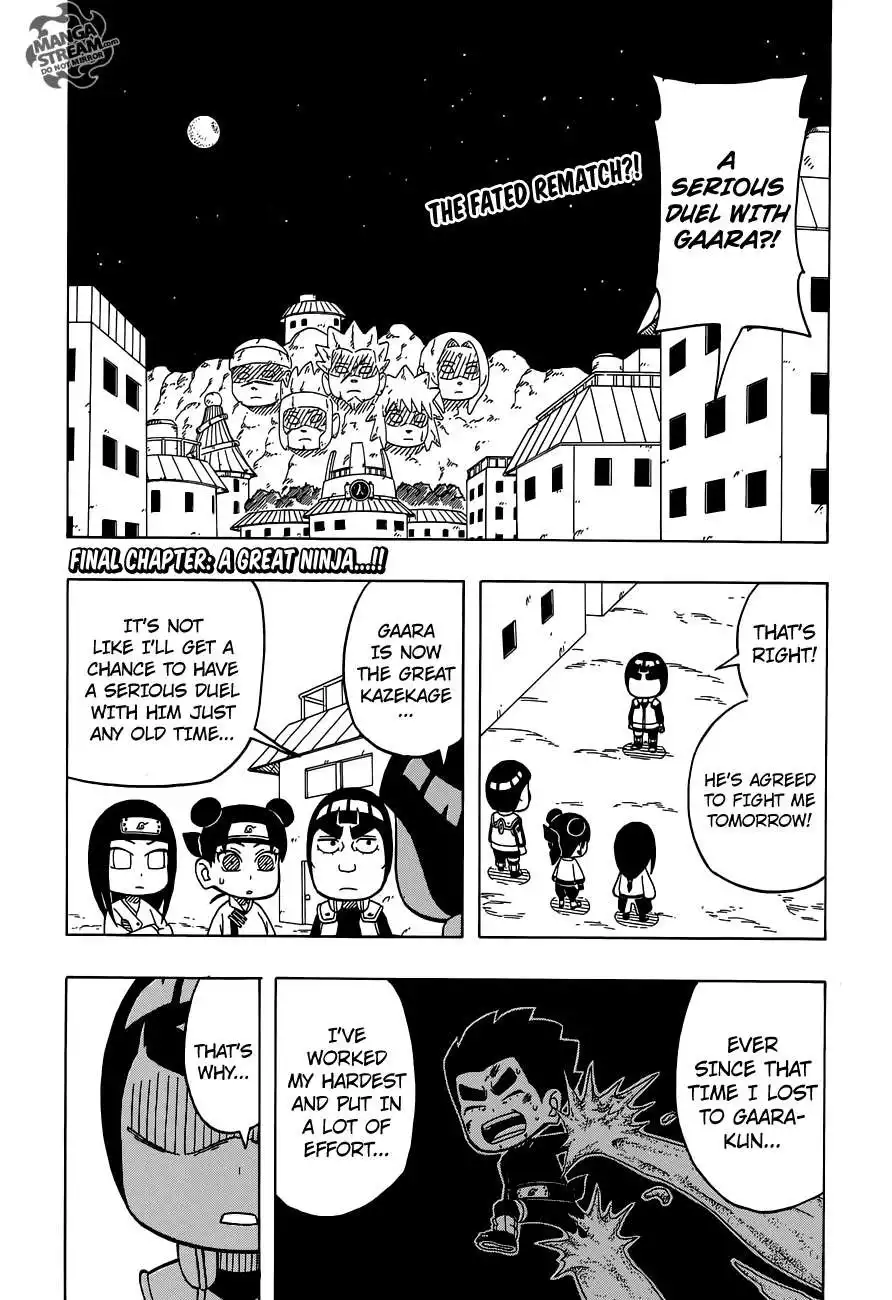 Rock Lee's Springtime of Youth Chapter 39