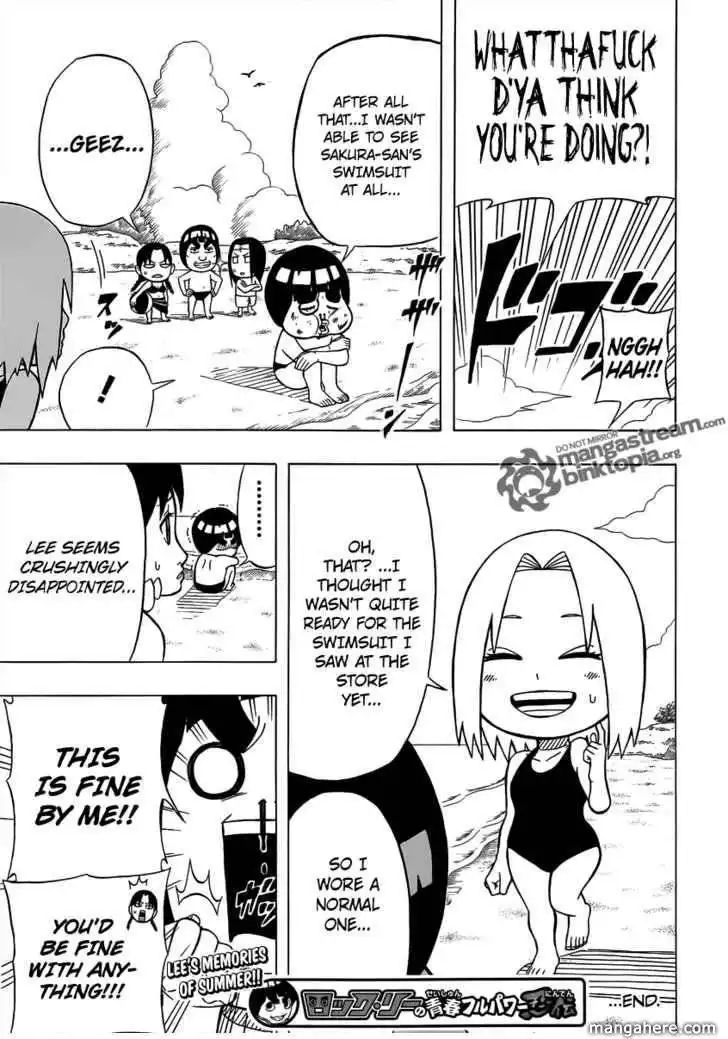 Rock Lee's Springtime of Youth Chapter 5