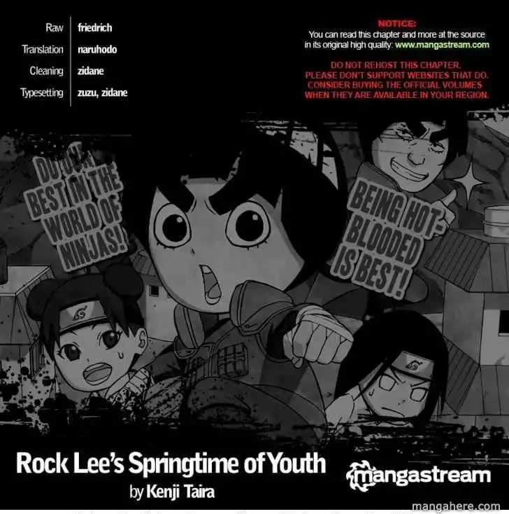 Rock Lee's Springtime of Youth Chapter 5