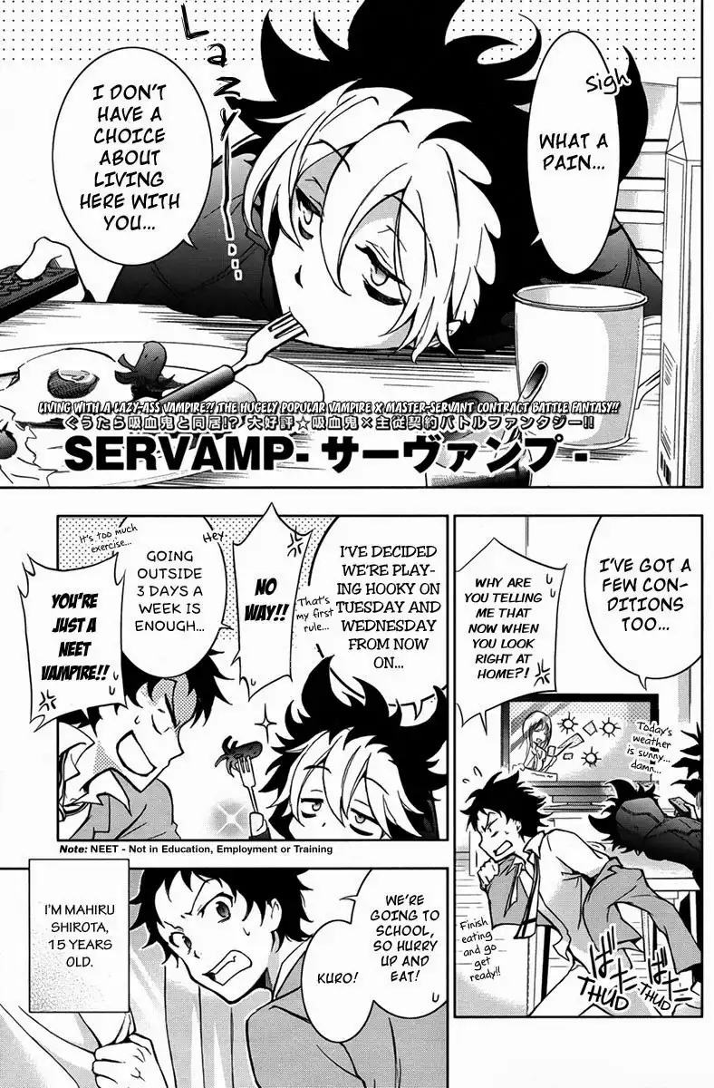 Servamp Chapter 4