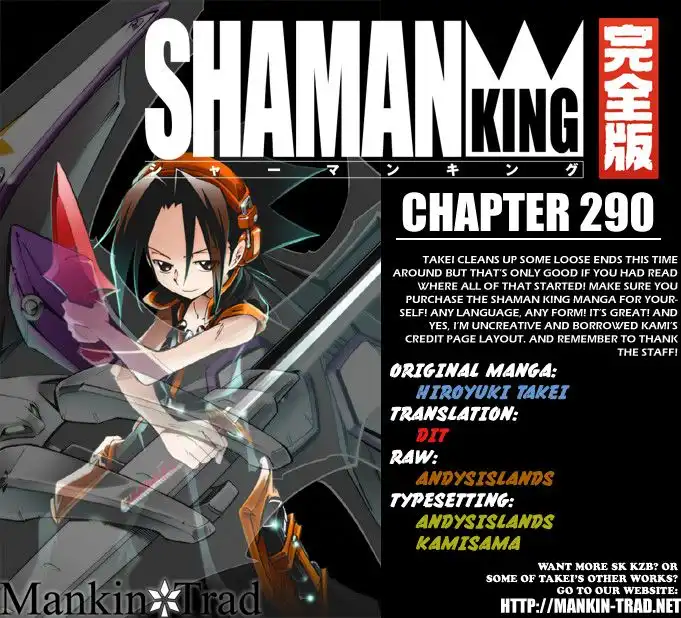 Shaman King Chapter 290