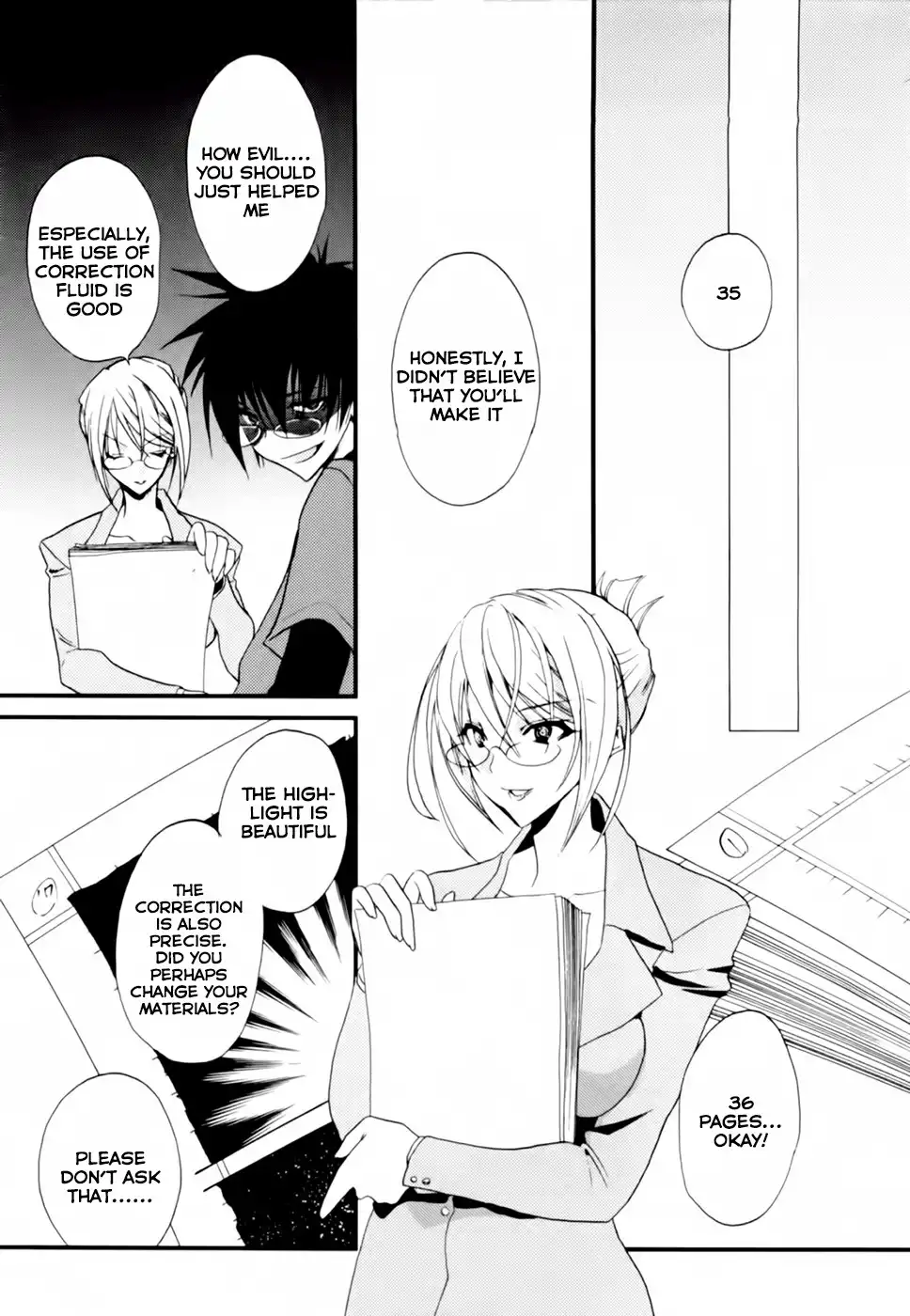 Shimekirisama ni Oyurushi o Chapter 1