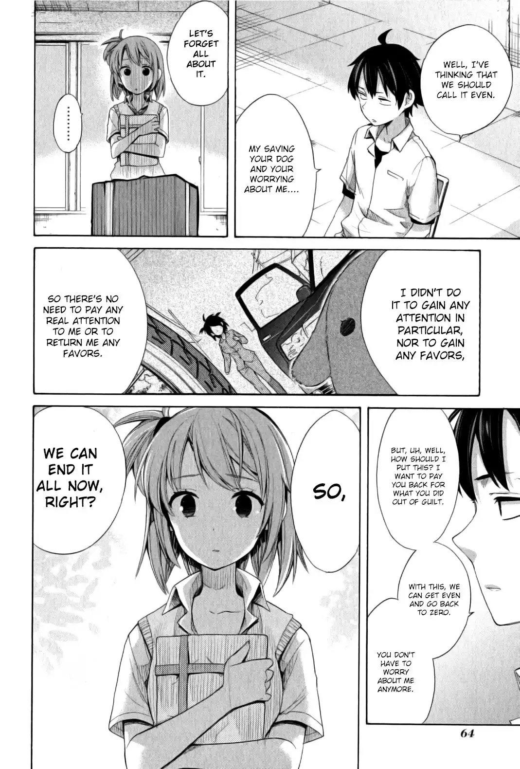 Yahari Ore no Seishun Love Come wa Machigatteiru. Chapter 13