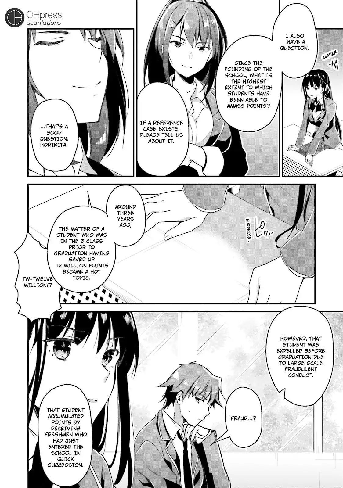 Youkoso Jitsuryoku Shijou Shugi no Kyoushitsu e Chapter 11