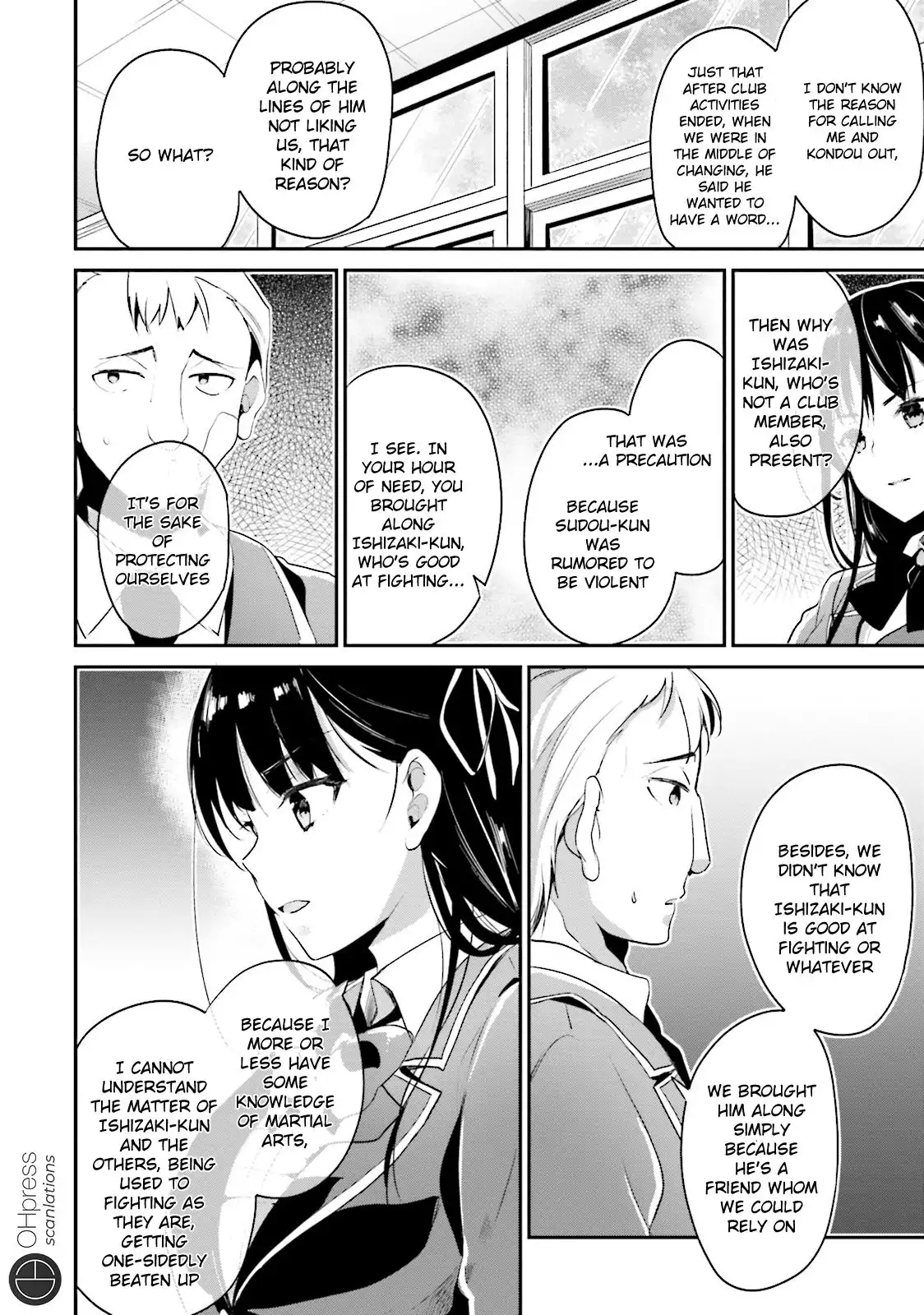 Youkoso Jitsuryoku Shijou Shugi no Kyoushitsu e Chapter 12