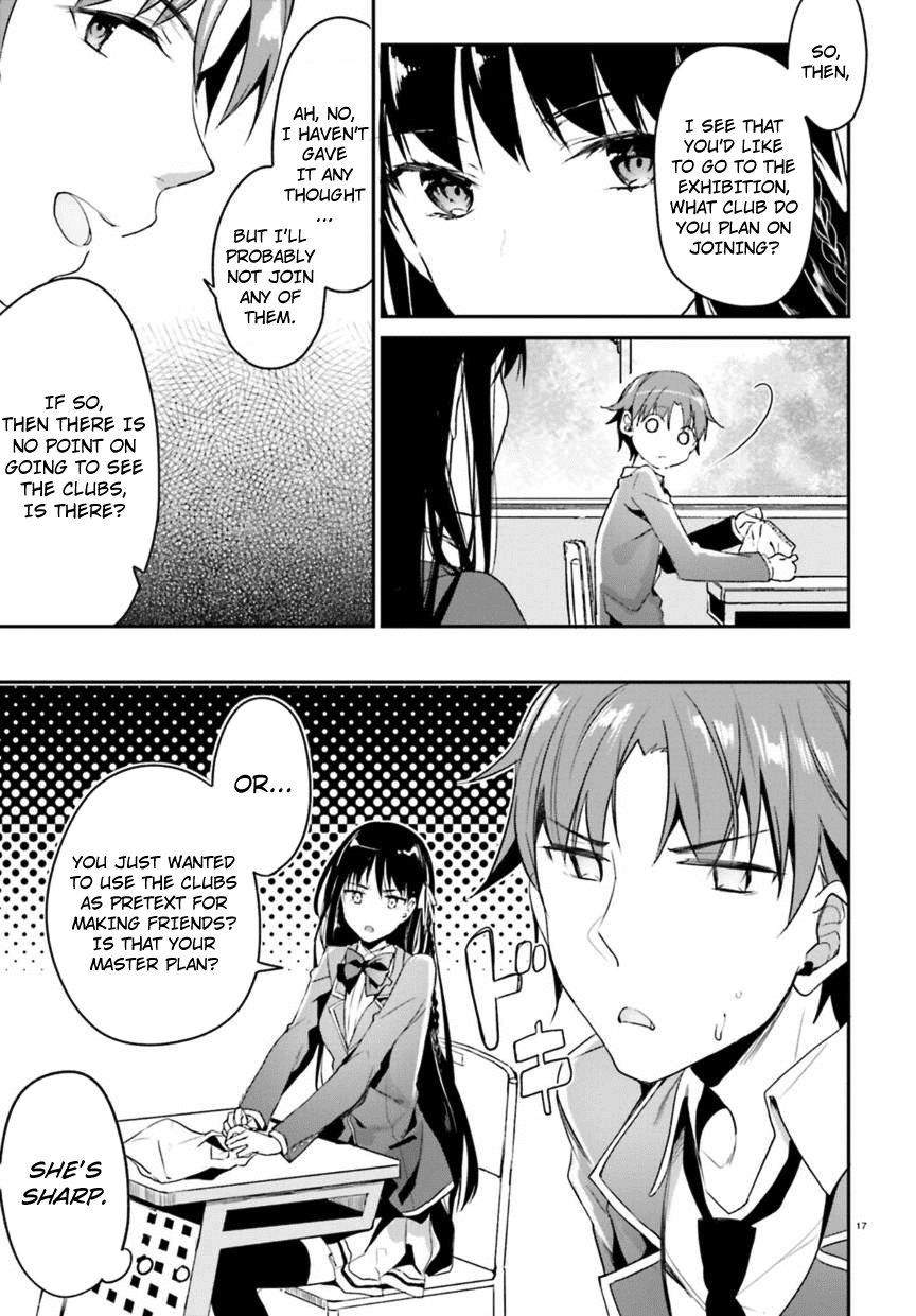 Youkoso Jitsuryoku Shijou Shugi no Kyoushitsu e Chapter 2