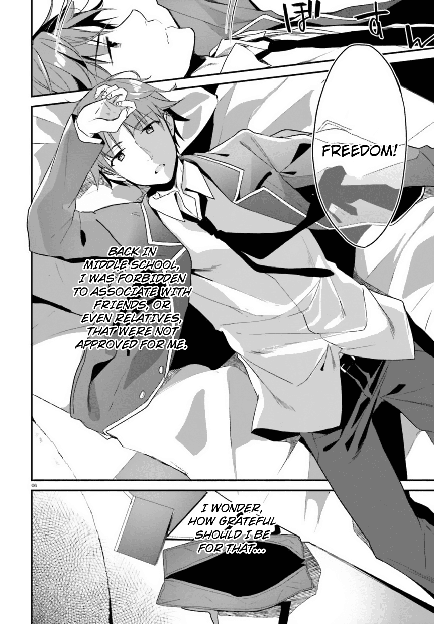 Youkoso Jitsuryoku Shijou Shugi no Kyoushitsu e Chapter 2