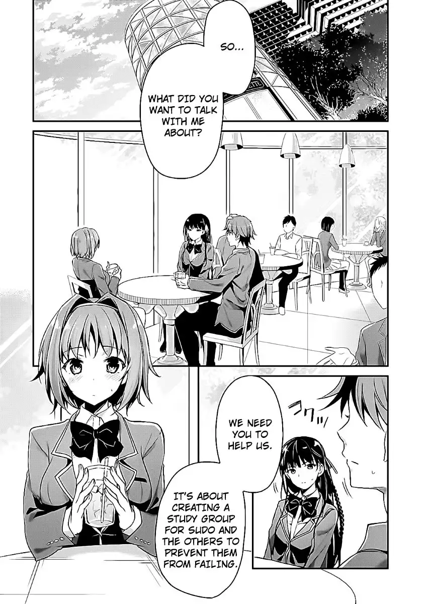 Youkoso Jitsuryoku Shijou Shugi no Kyoushitsu e Chapter 7